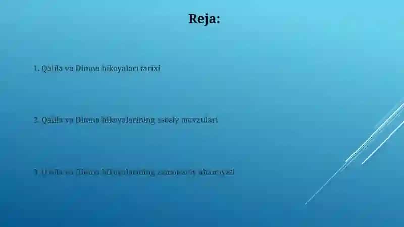 Kalila va Dimna rivoyatlari 2