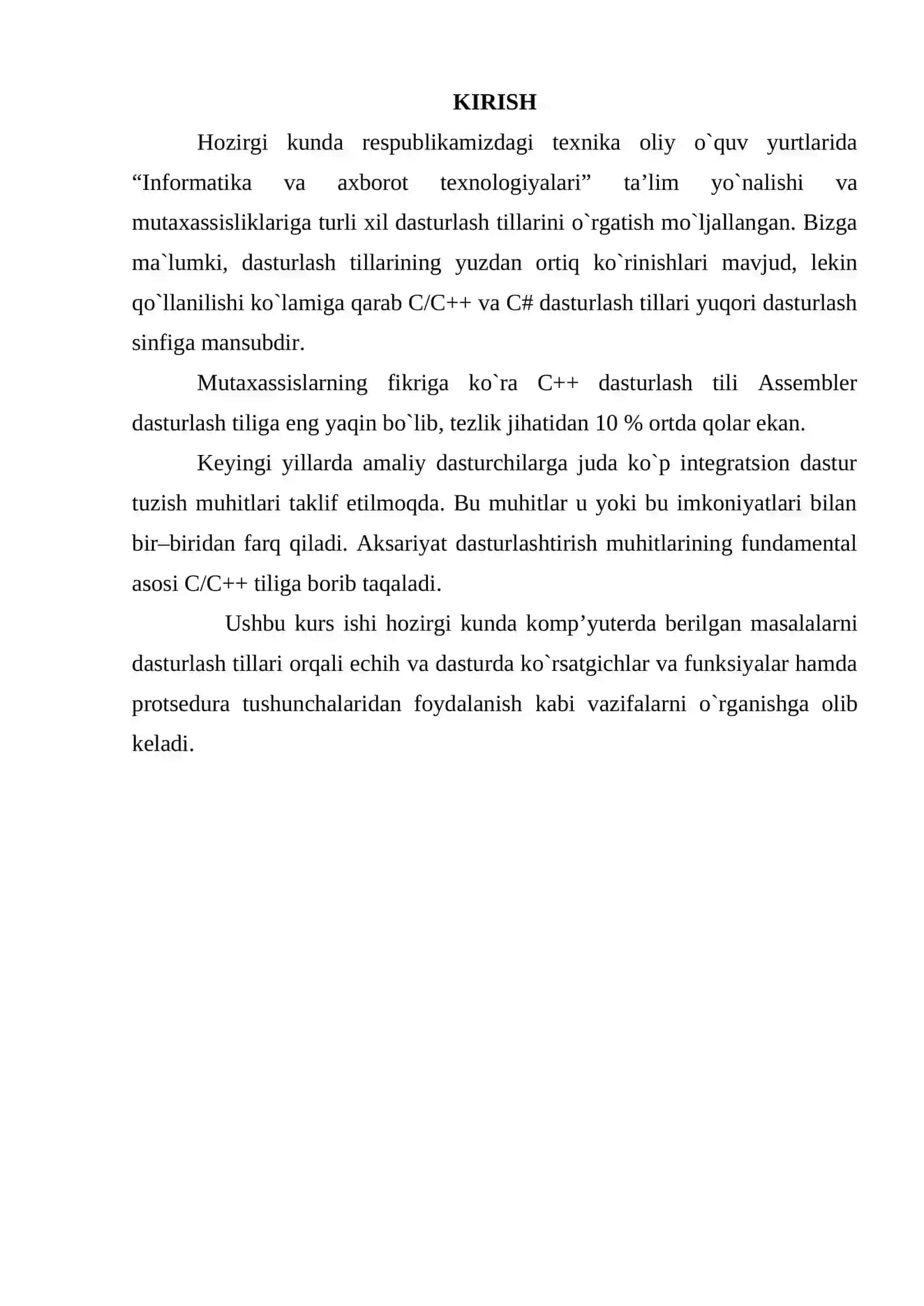 C++ tilida panel yaratuvchi komponentlar 2
