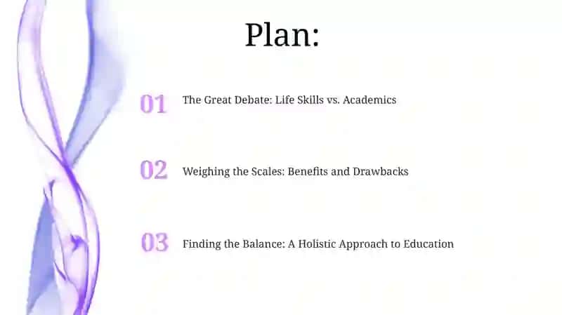 The Great Debate: Life Skills vs. Academics 2