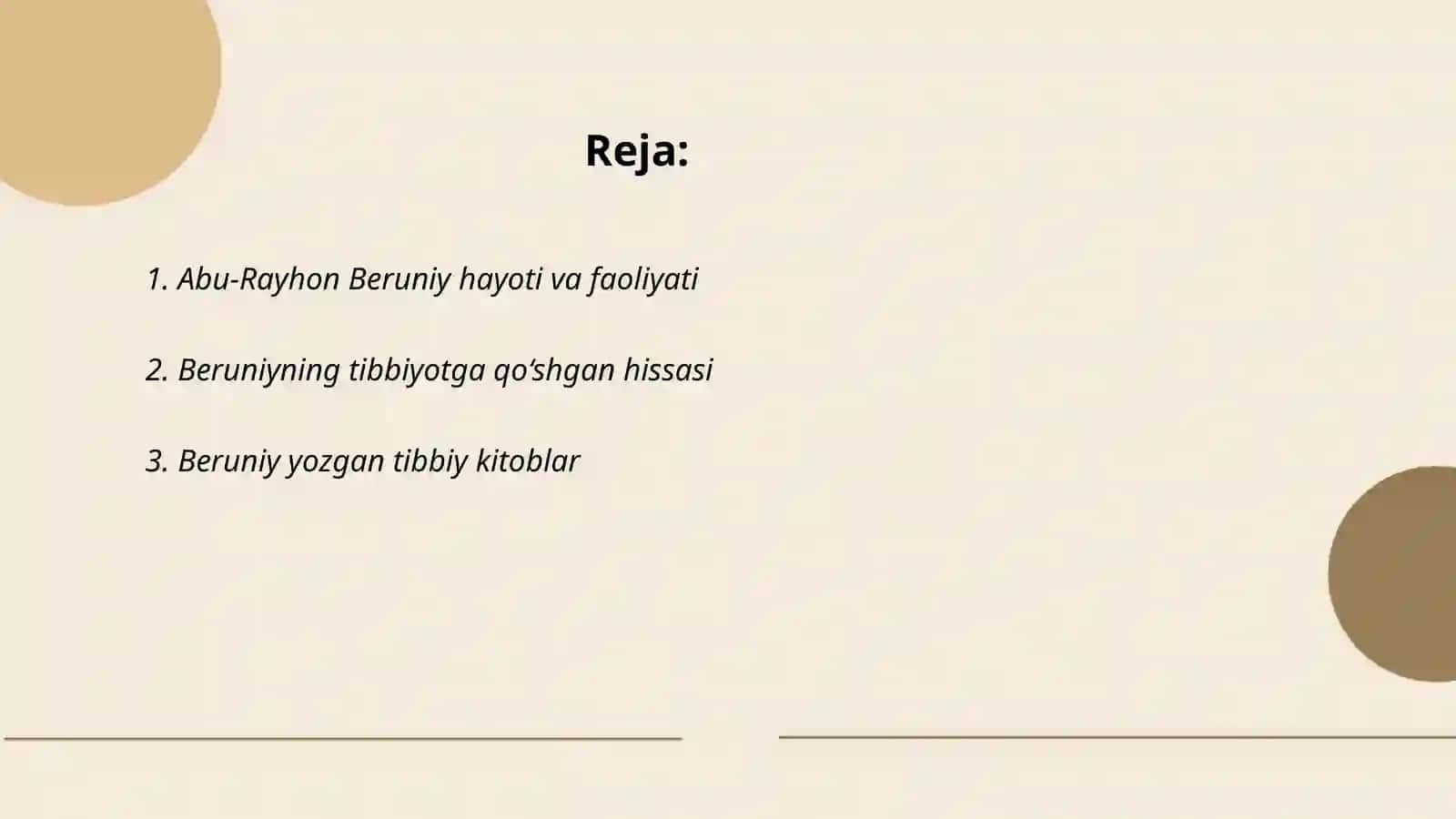 Abu-Rayhon Beruniy va tabobat 2