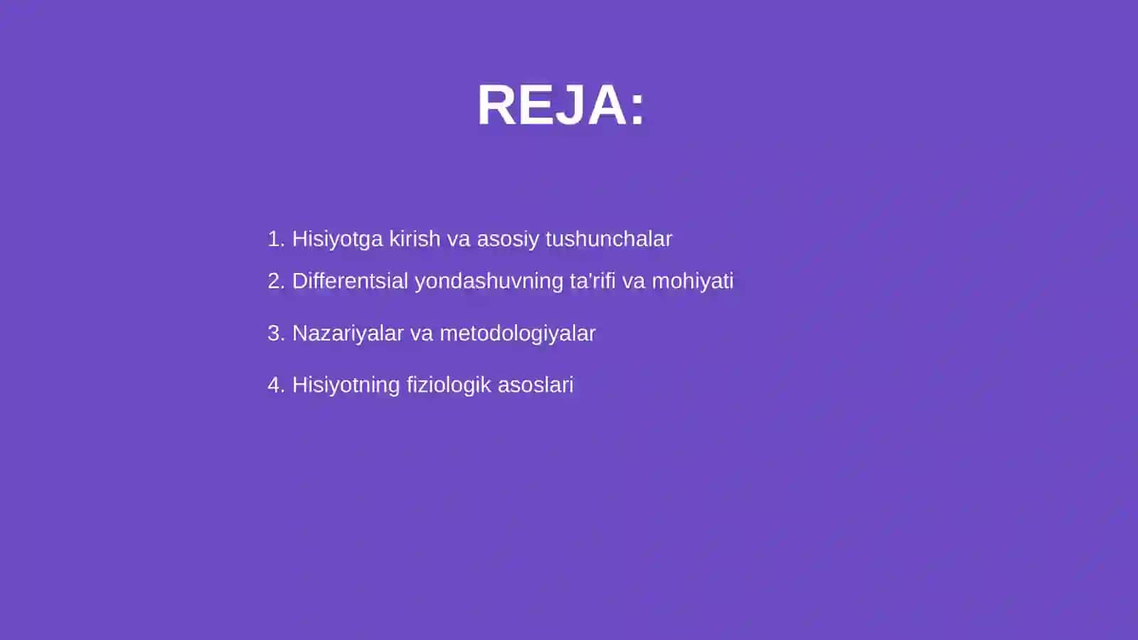 Hisiyotga differentsial yondashuv nazaryalari 2