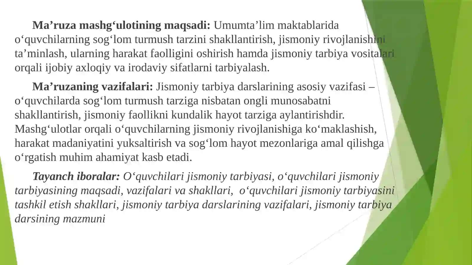 UMUMTA’LIM MAKTABLARIDA JISMONIY TARBIYA 2