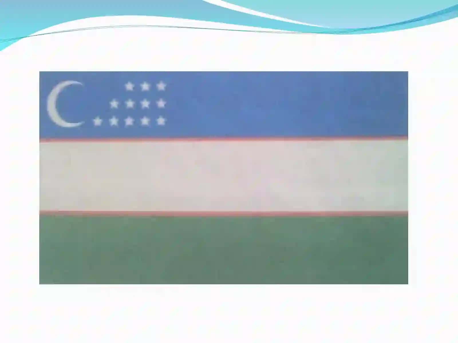 O’zbekiston Respublikasining Davlat bayrog’i 2