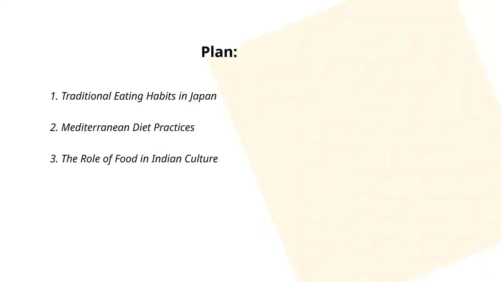 Eating in different cultures 2