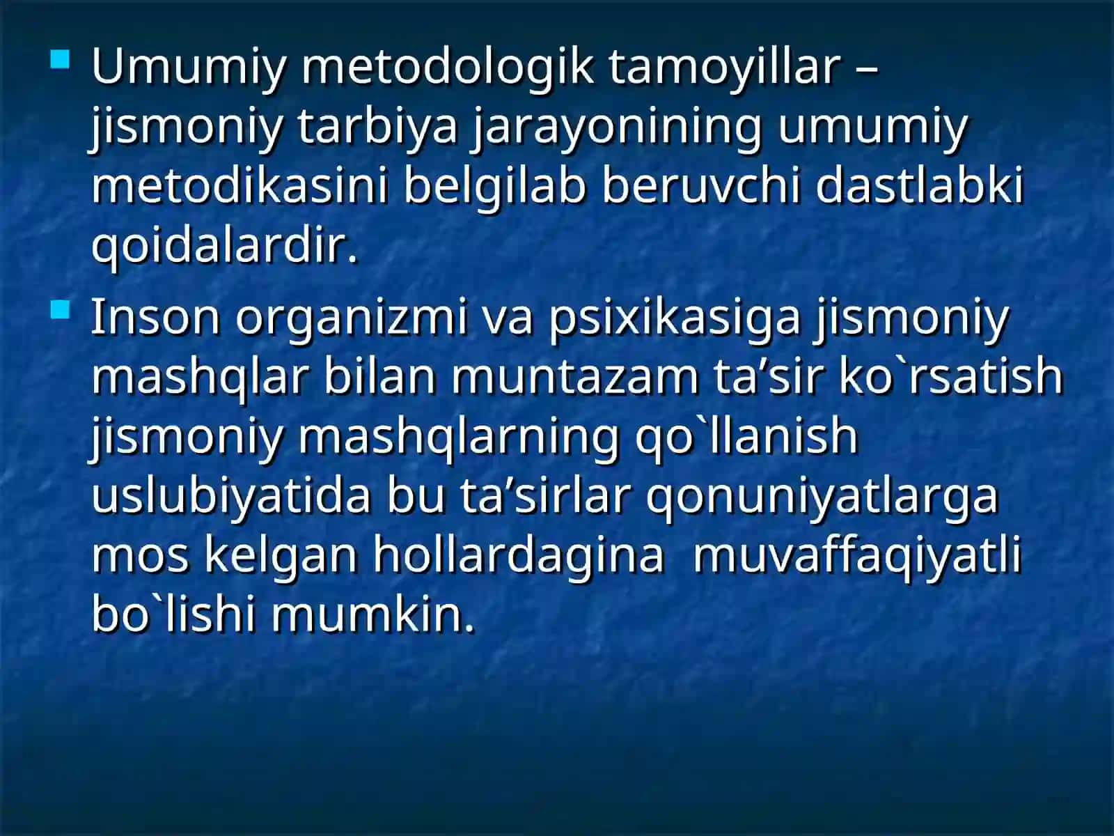 Jismoniy tarbiyaning didaktik tamoyillari 2