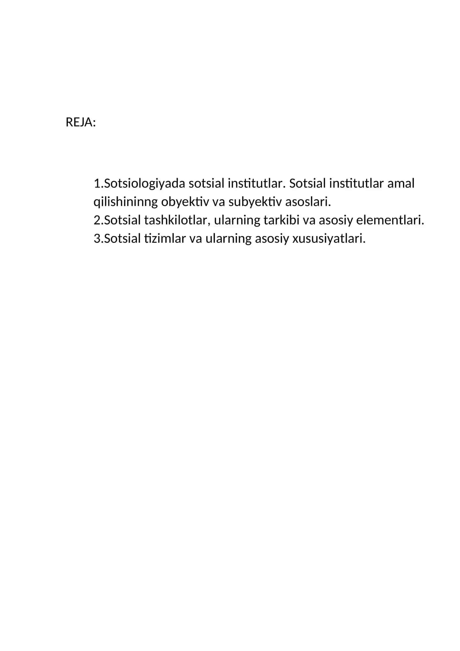 Sotsial institutlar 2