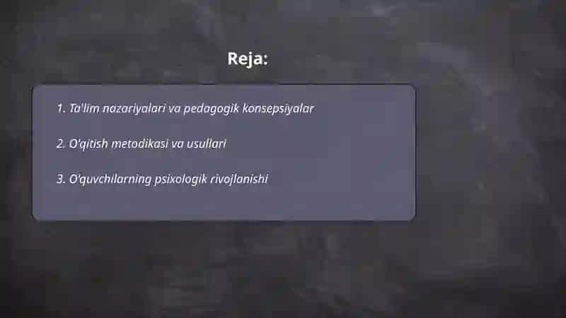 Pedagogika va Psixologiya 2