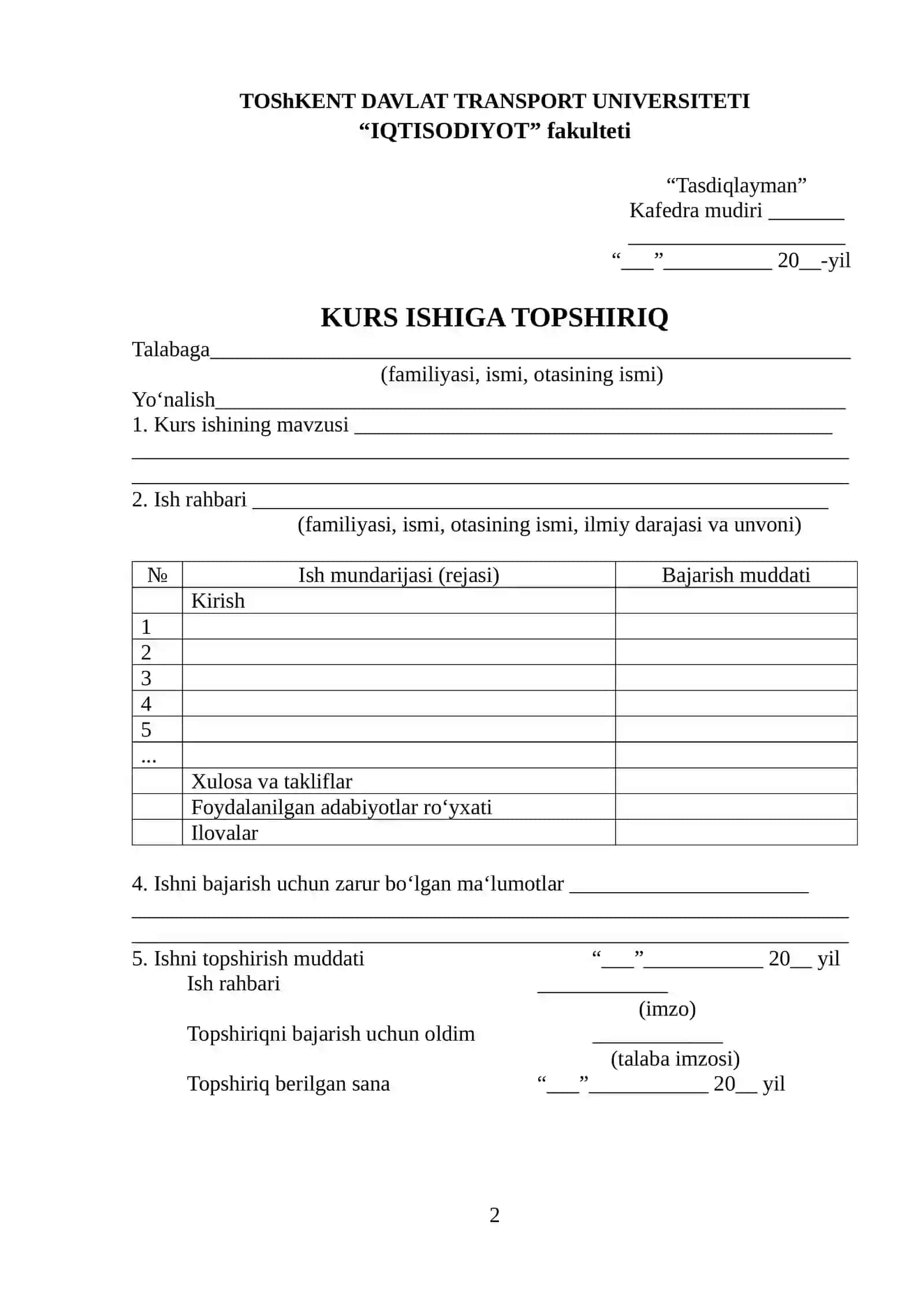 TURIZMDA MARKETING FANIDAN KURS ISHI 2