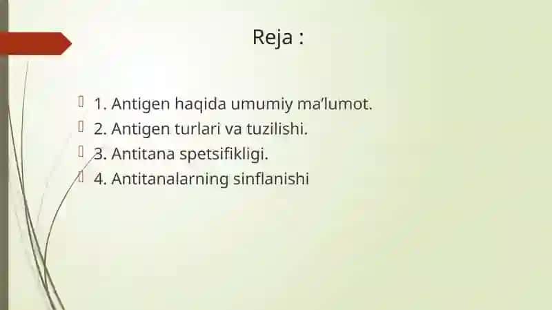 Immunitet. Antitana va Antitoksinlar 2