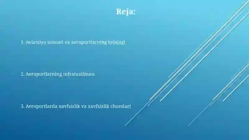 Aeroportlar haqida taqdimot 2