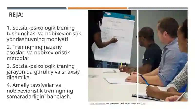 Sotsial psixologik trening nobixevioristik an'analari 2