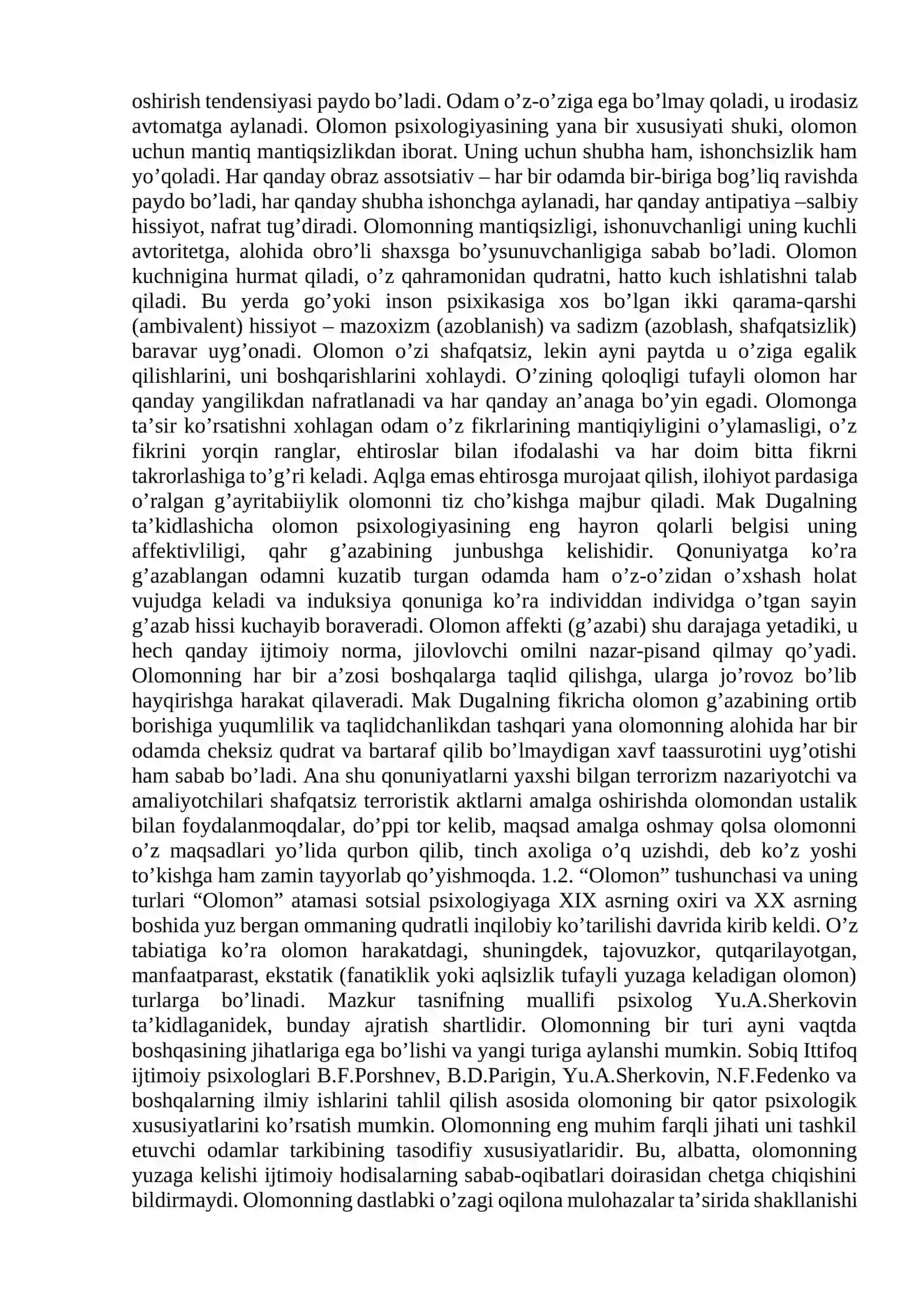 OMMA VA OLOMON PSIXOLOGIYASI 2