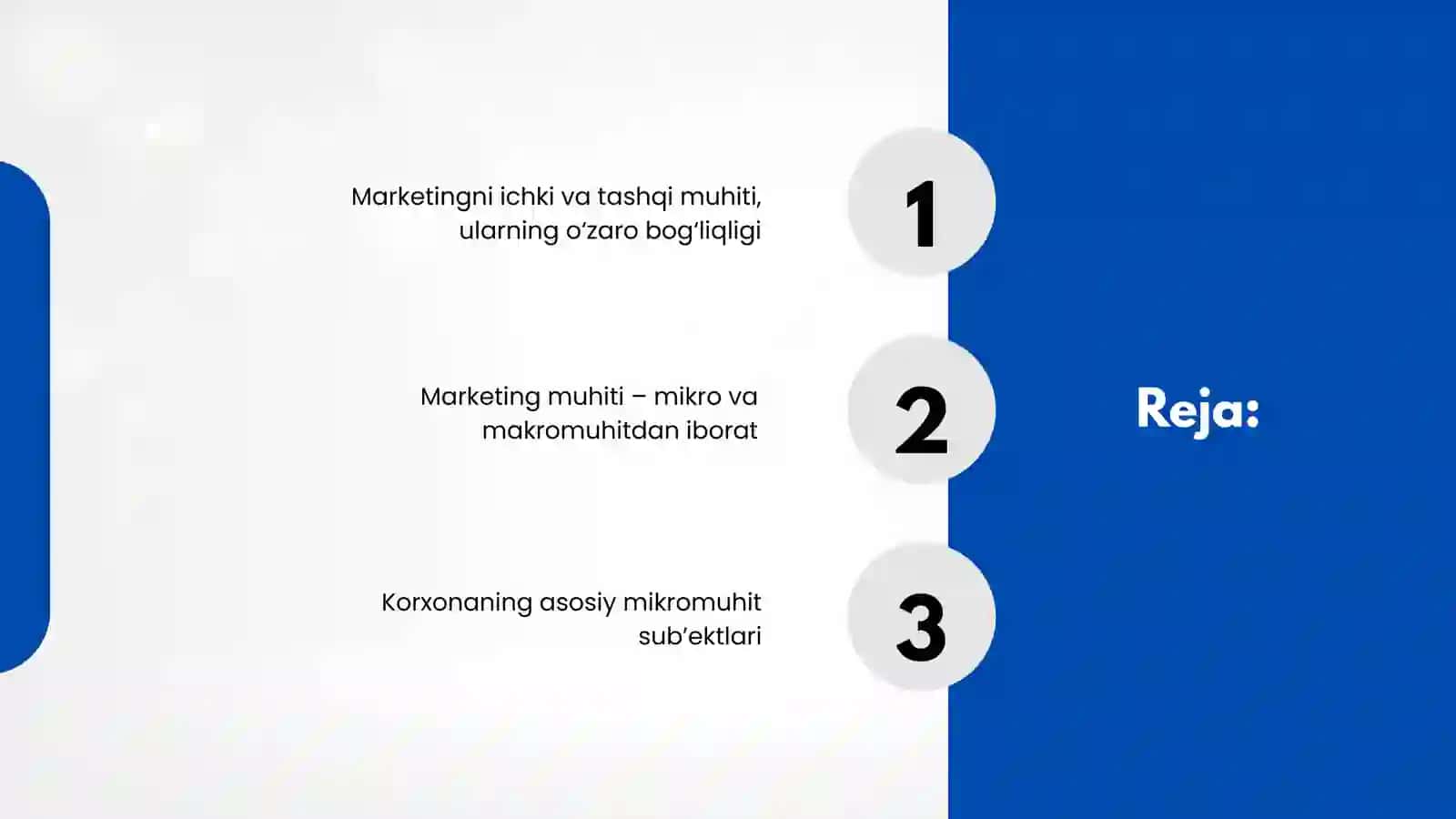 Marketing ichki va tashqi muhiti 2