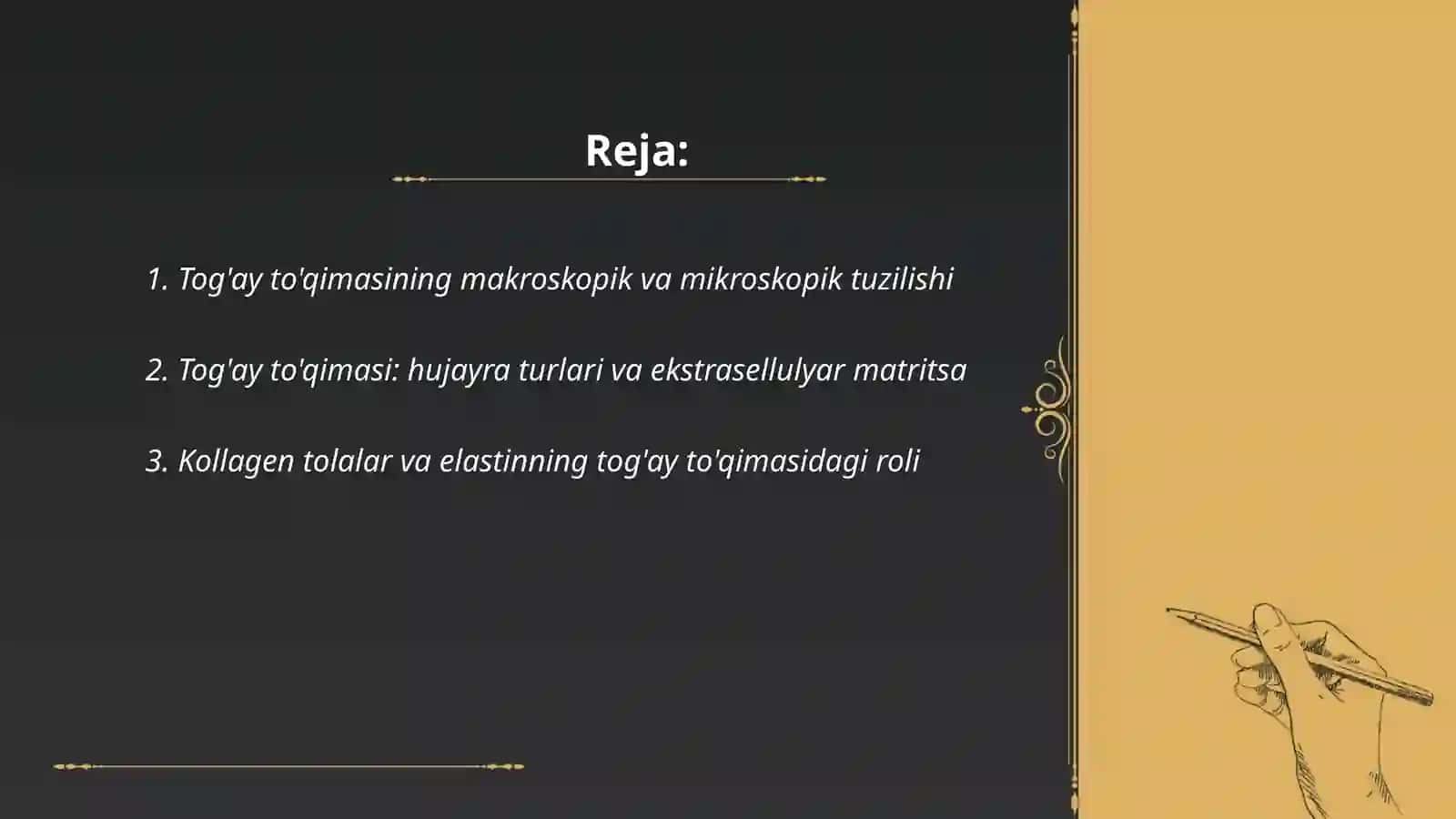 Tog'ay to'qimasi 2