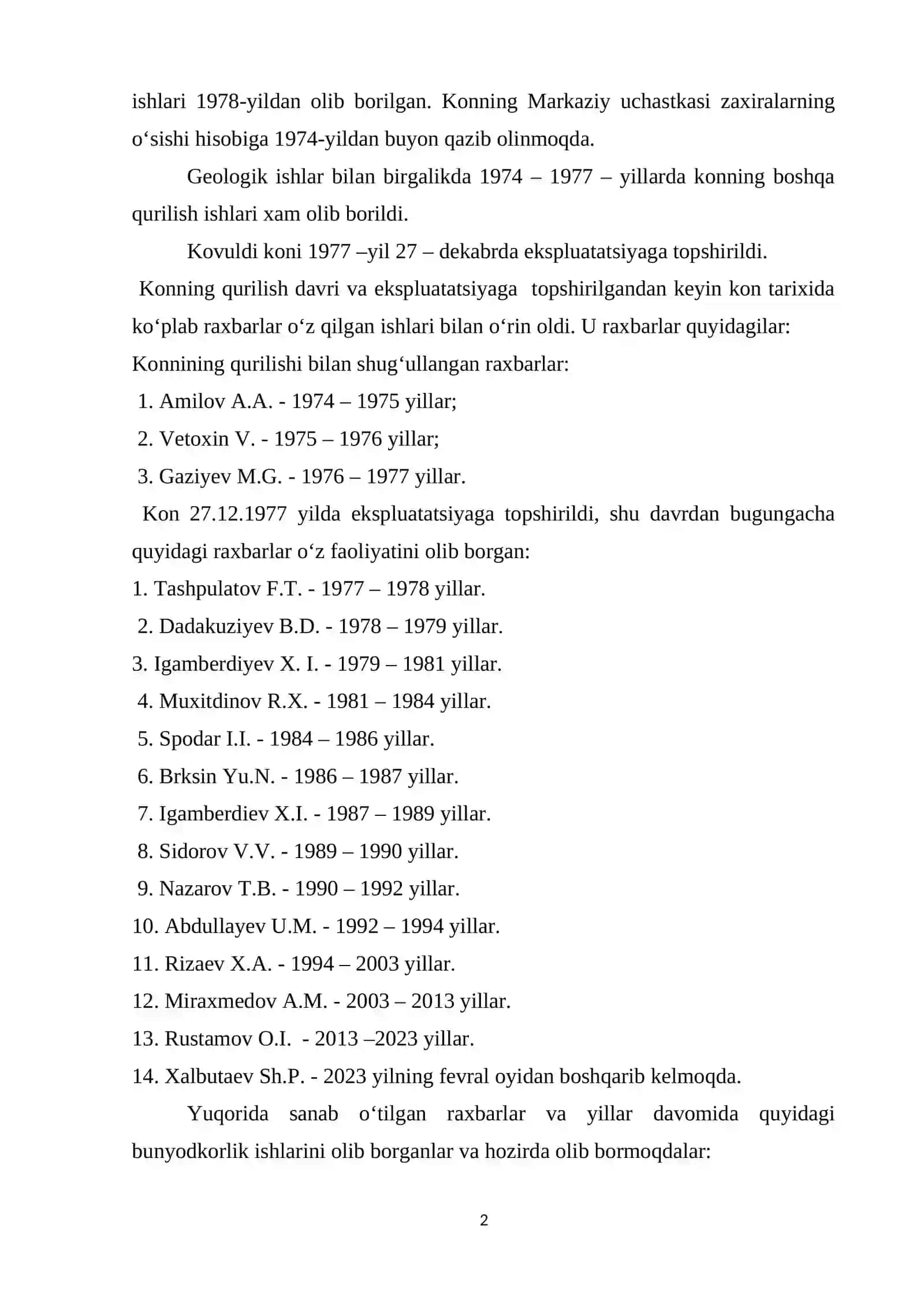 Kovuldi konining kon – geologik tavsifi 2