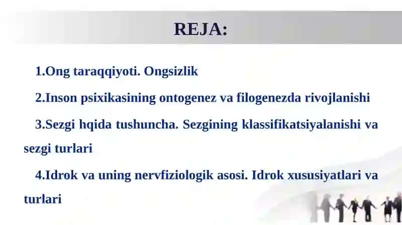 Inson psixikasini ontogenezda rivojlanishi 2