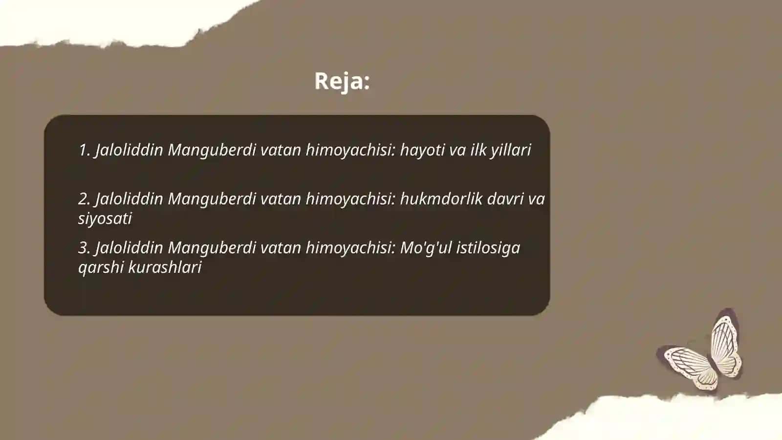 Jaloliddin Manguberdi Vatan himoyachisi 2