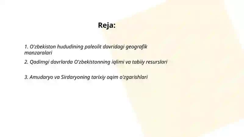 O'zbekiston Respublikasining tarixiy gegrafiyasi 2