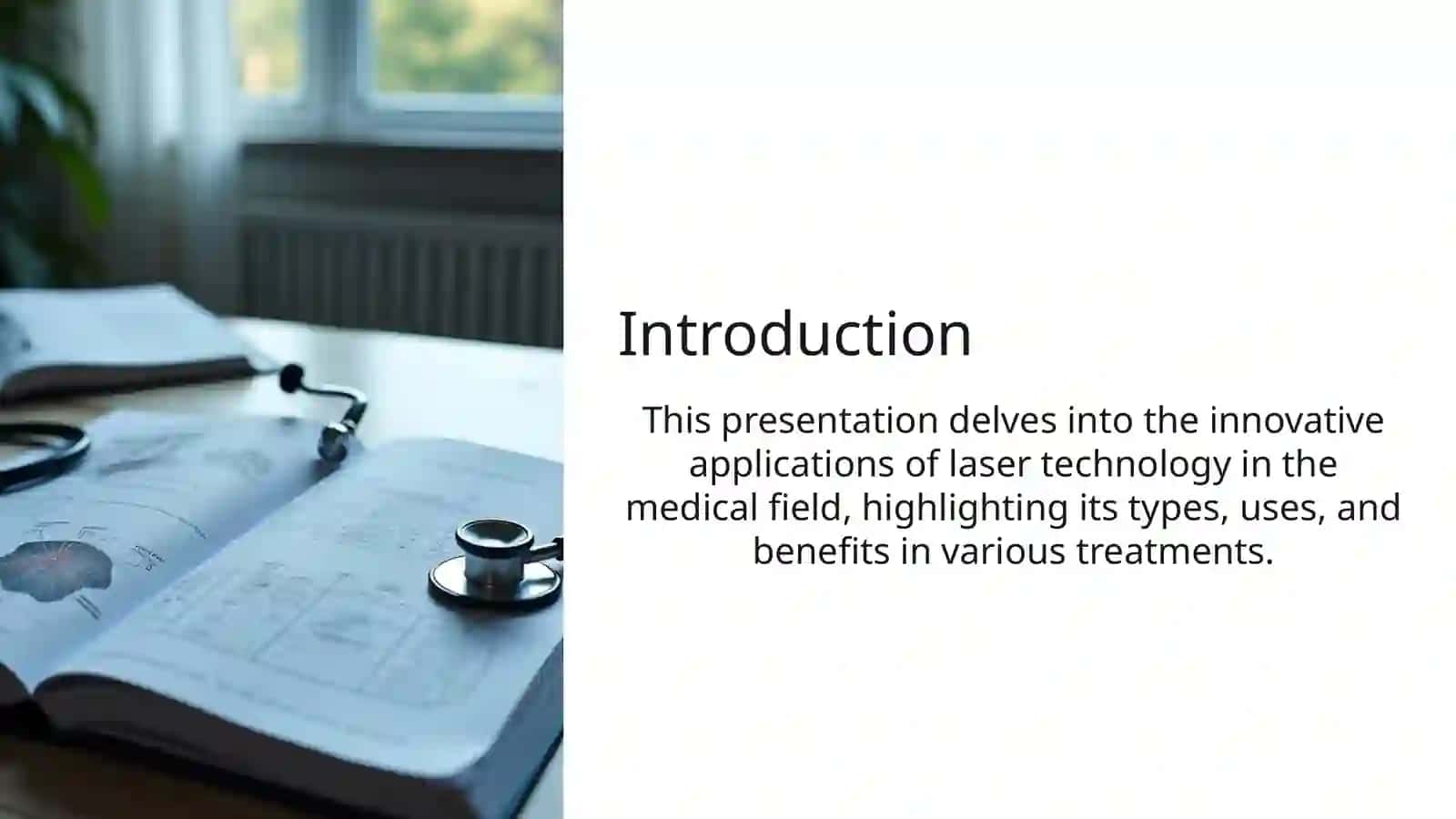 Applications of Laser in Medicine 2