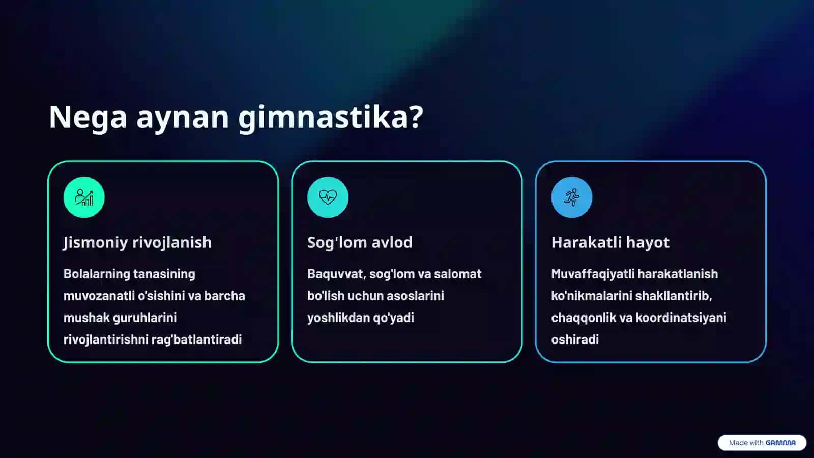 Gimnastika komplekslari 2