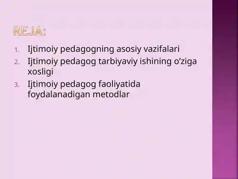 Ijtimoiy pedagog va uning kasbiy faoliyati 2