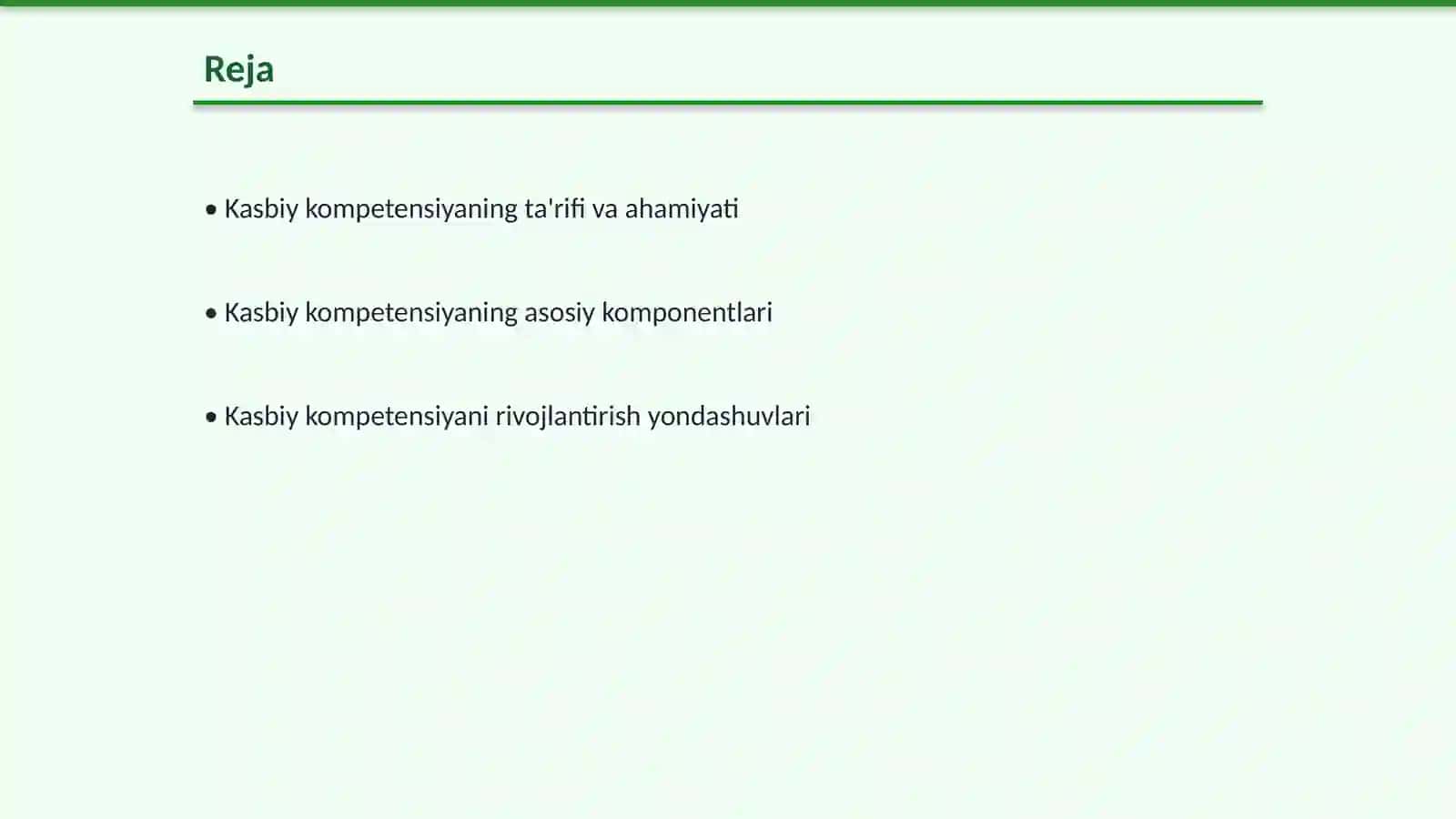 Kasbiy kompetensiya va unga nisbatan yondashuvlar 2