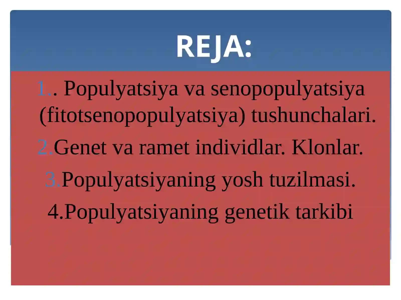 Dorivor o‘simliklar senopopulyatsiya va uning geterogenligi 2