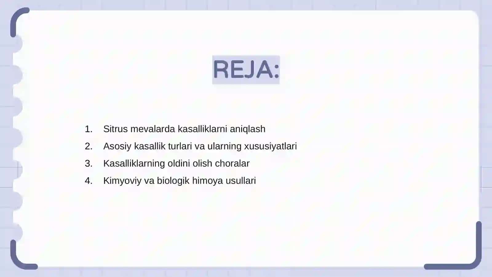 Sitrus mevalarda uchraydigan kasalliklarga qarshi kurashish tartibi 2