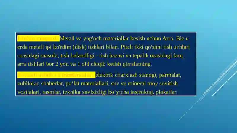 Metallarni arralashtexnologiyasi 2