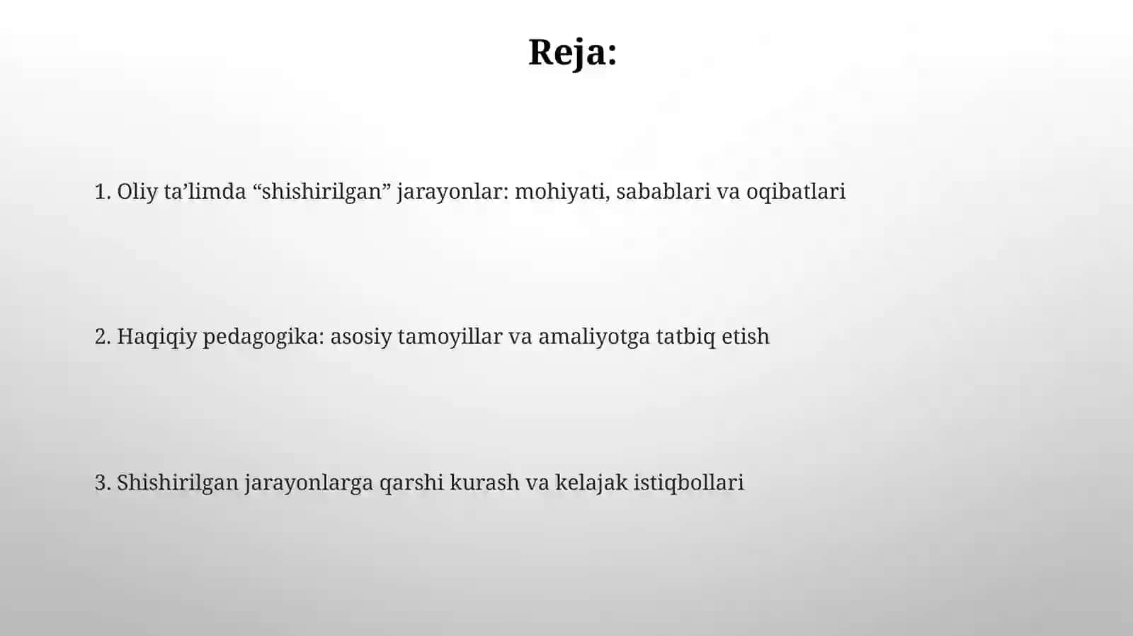 Oliy ta'lim balonlari jarayonlari 2