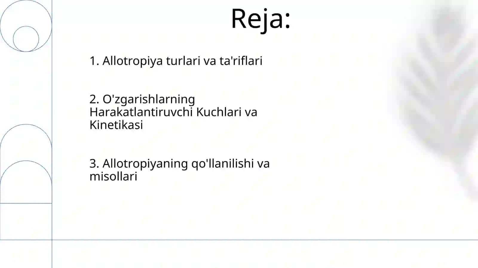 Allotropiya shakl oʻzgarishlari 2