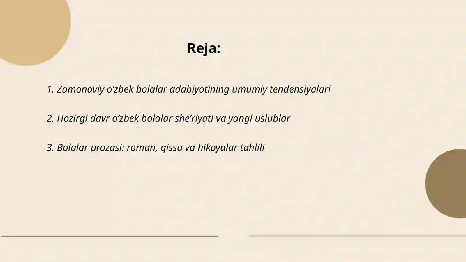 Zamonaviy oʻzbek bolalar adabiyoti 2