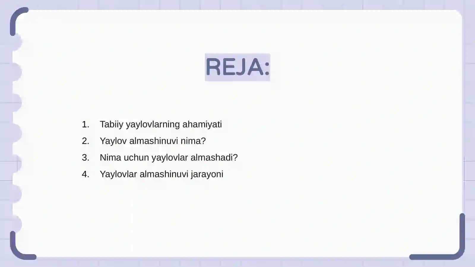 Tabiiy yaylovlar almashinuvi 2