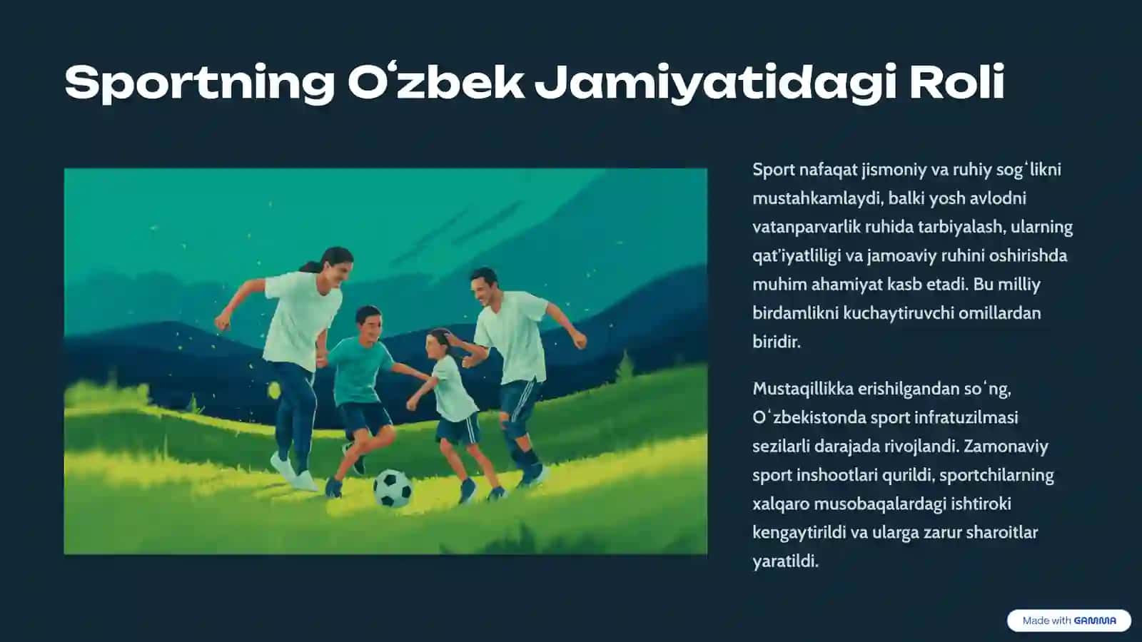 Oʻzbekiston Sporti: Milliy Gʻurur va Jahon Maydonidagi Yutuqlar 2