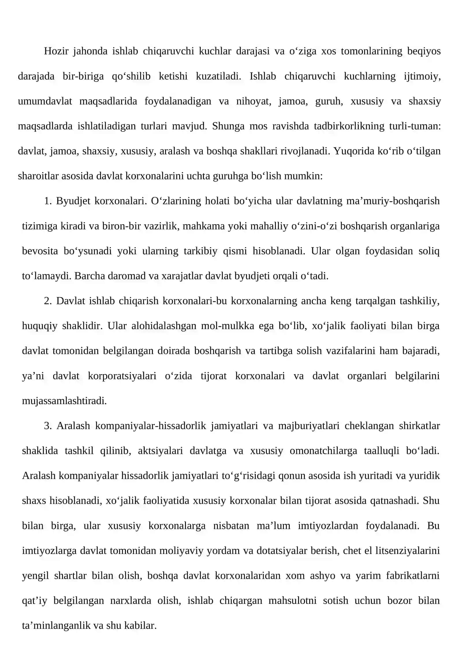 TADBIRKORLIK SHAKLLARI 2