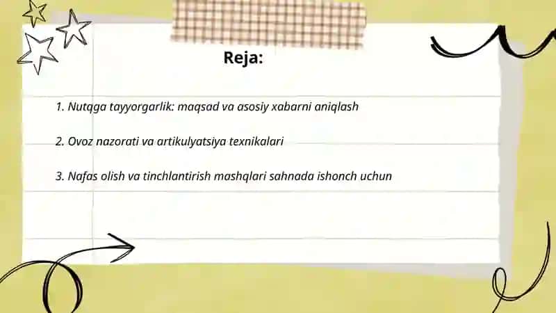 Nutqga Tayyorgarlik 2