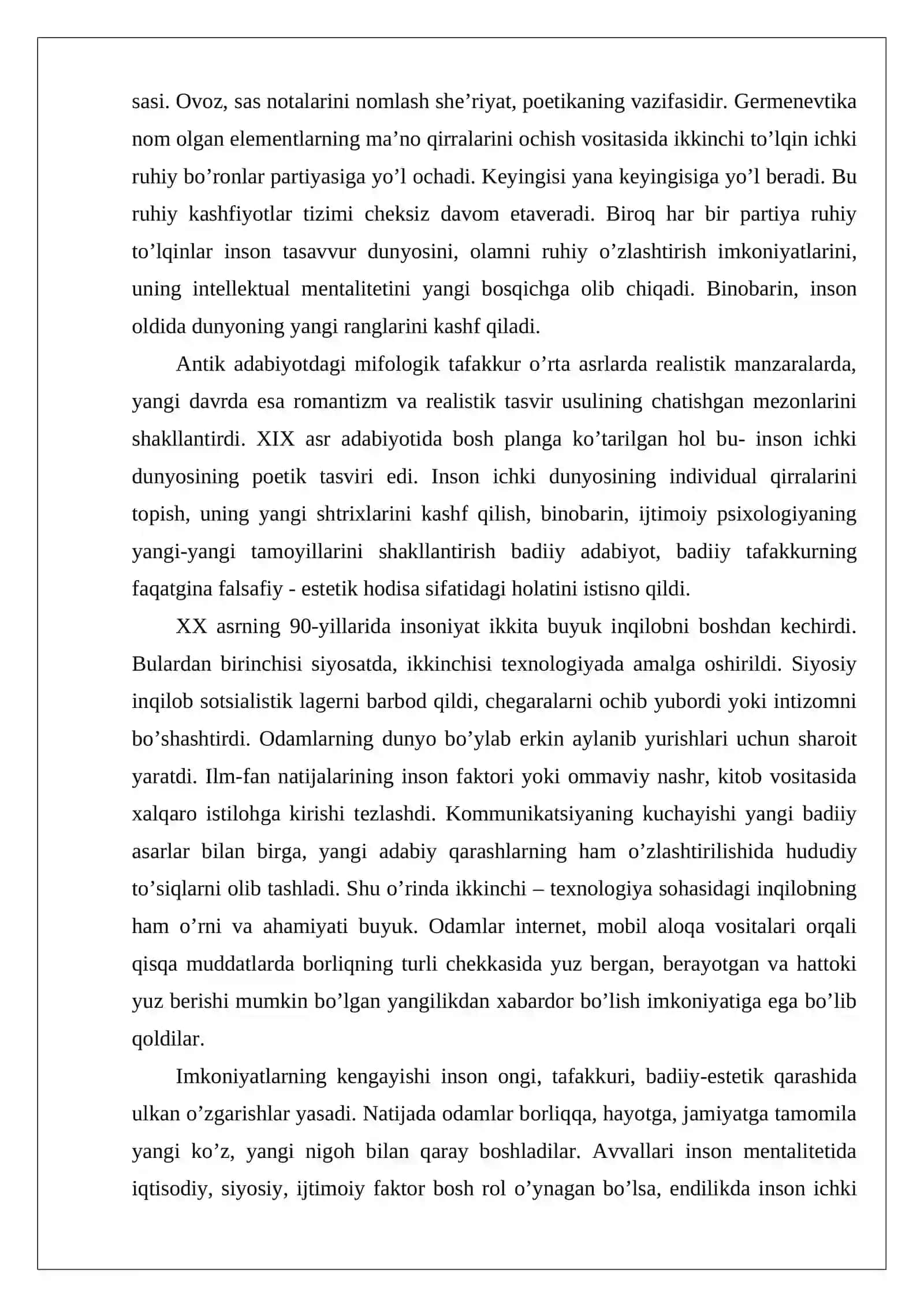 Adabiy germenevtika va badiiy til poetikasi faniga kirish 2