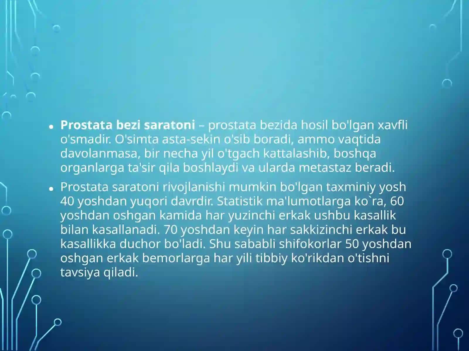 Prostatabezio’smalari 2