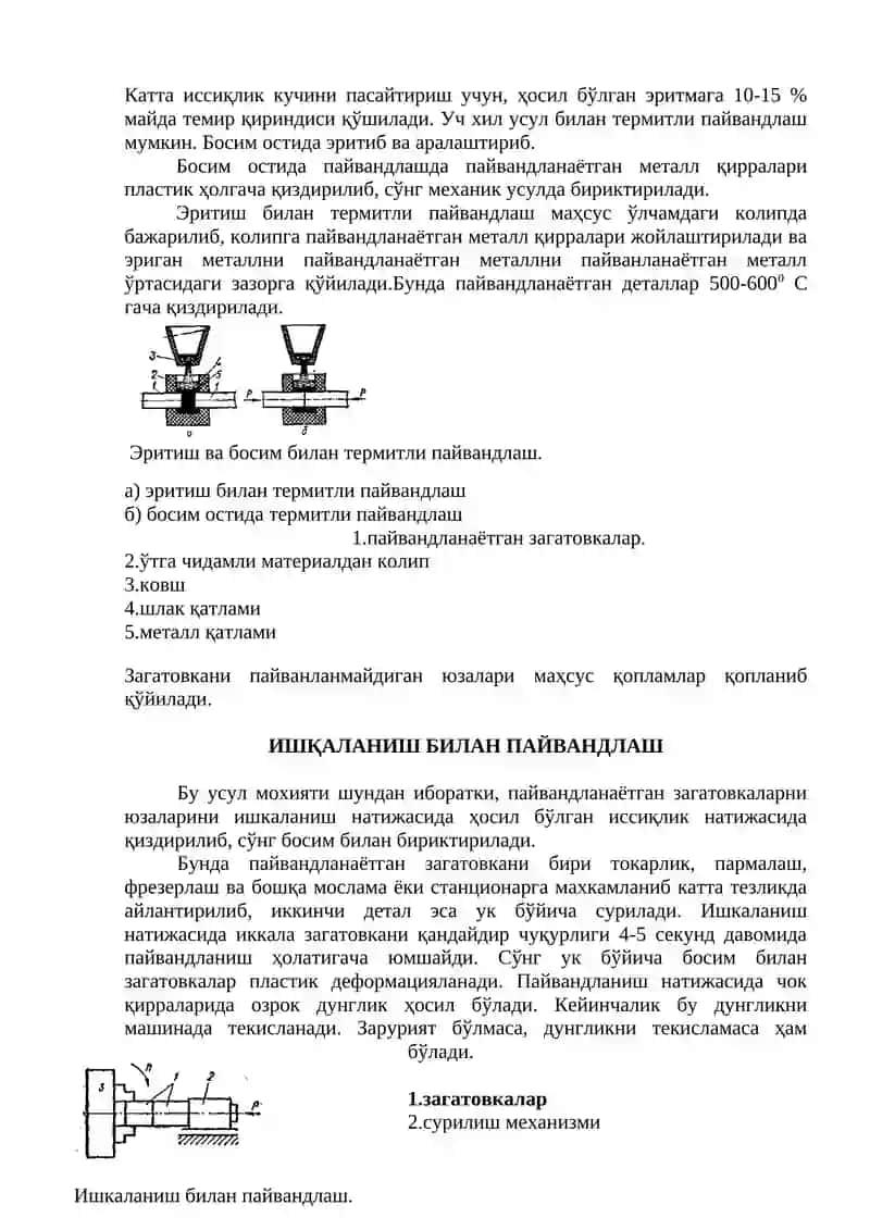 Термитли пайвандлаш 2