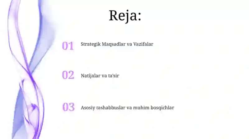 2017-2021 yillar Harakatlar strategiyasi 2