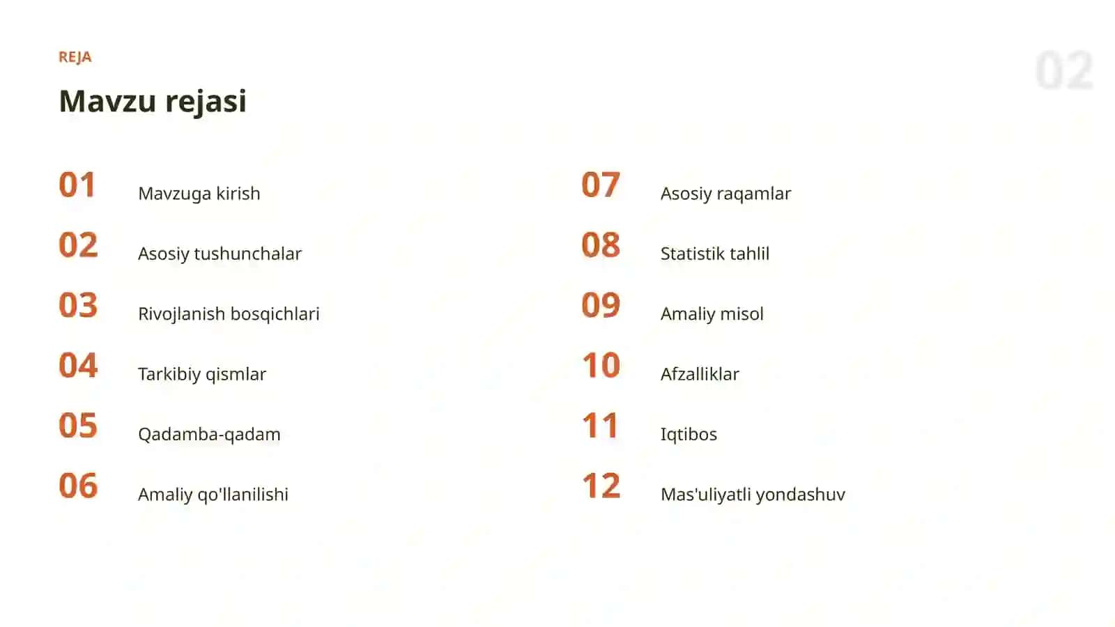 TUSHUNTIRILUVCHANLIK 2