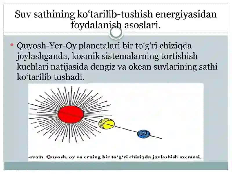 Dengiz to'lqinlarining energiyasidan foydalanish 2