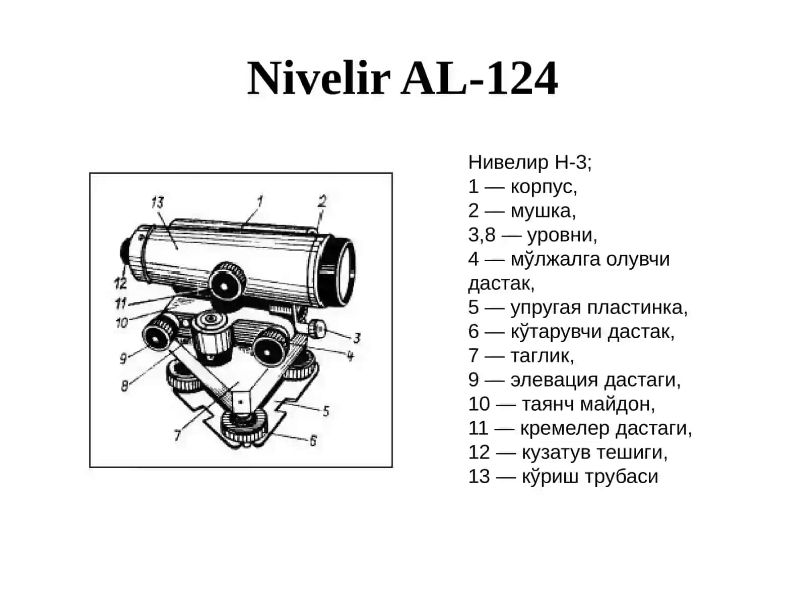 Teodolit va nivelir 2