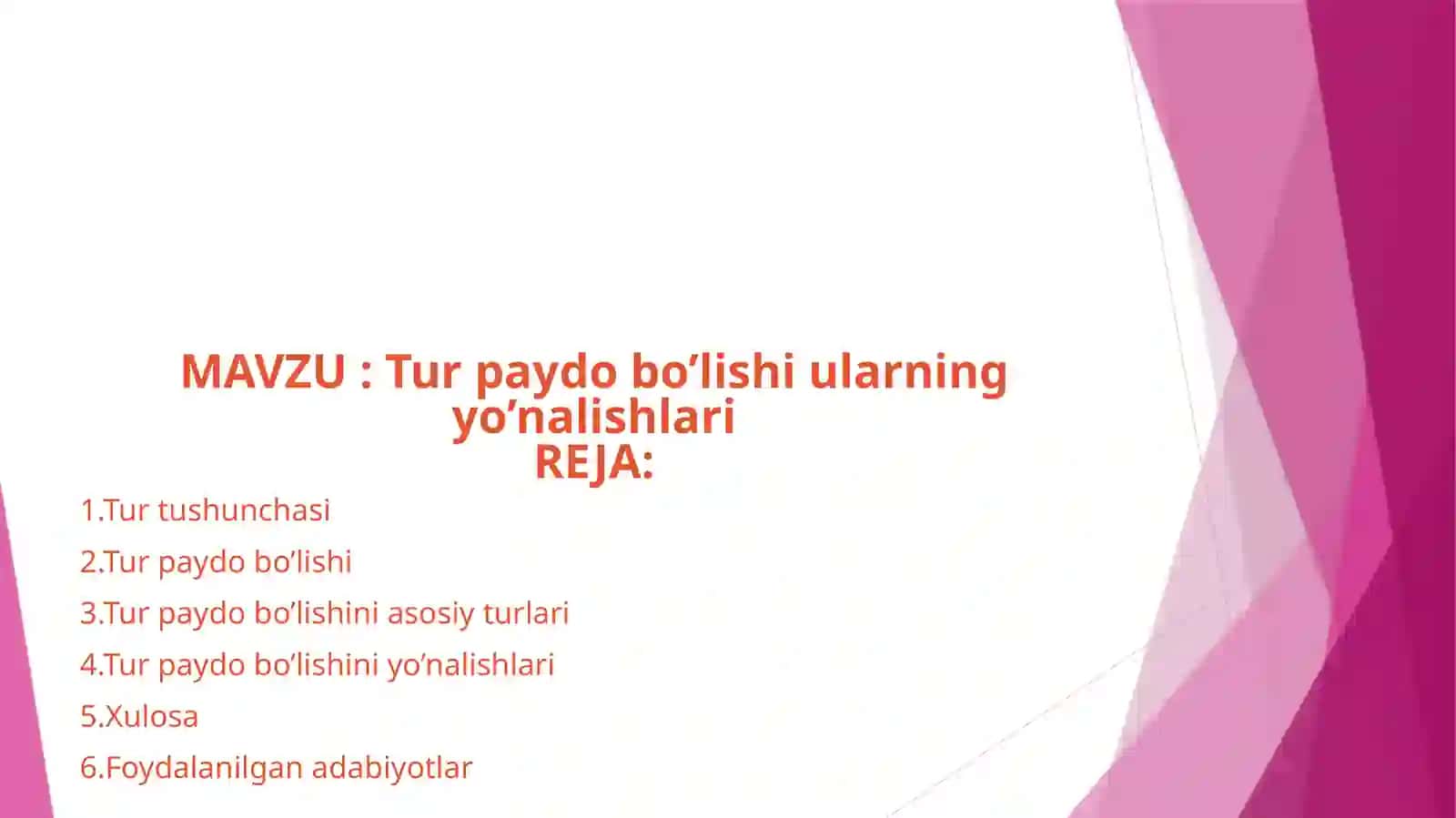 Biologiya sirtqi ta’lim yo`nalishi 2
