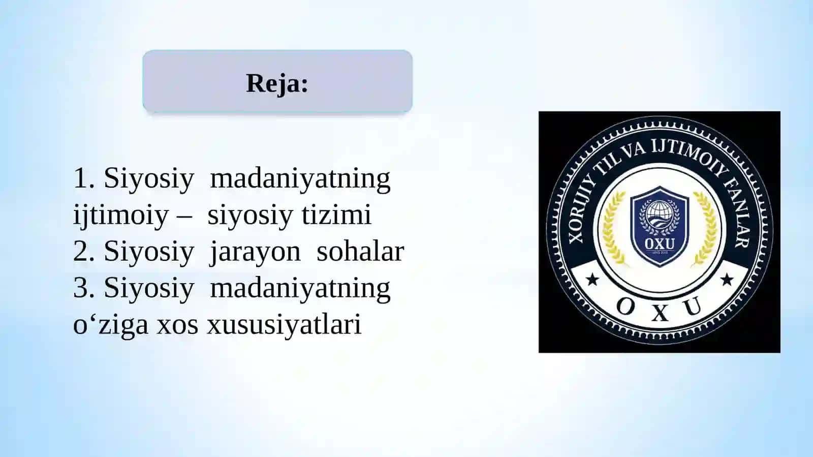 Siyosiymadaniyatning asosiy modellar 2