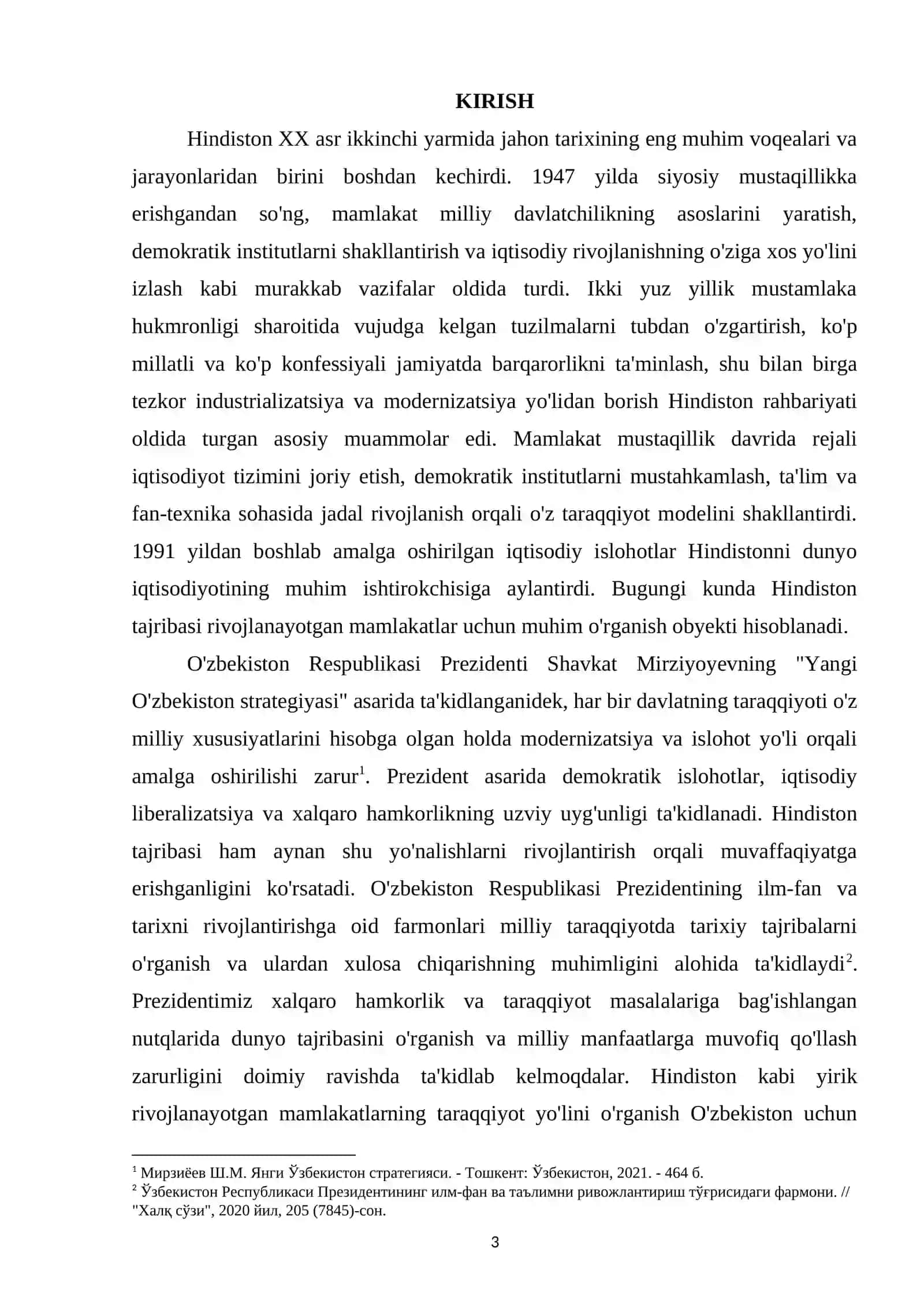 HINDISTONNING XX ASR IKKINCHI YARMIDAGI TARAQQIYOTI 2