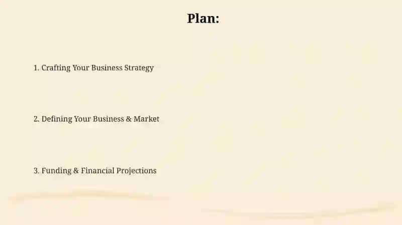 How to make a business plan 2