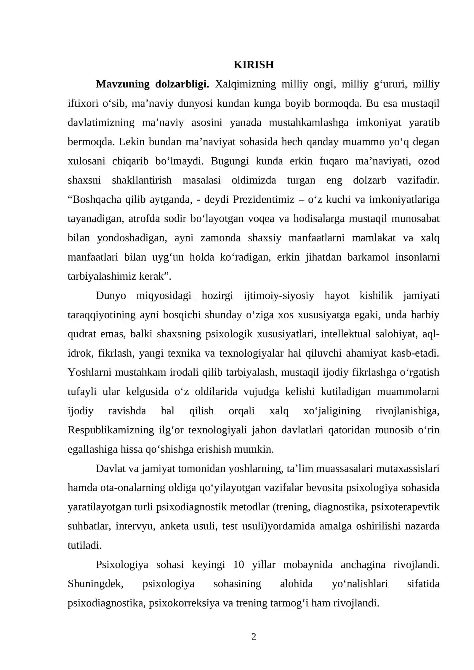 Shaxs Sotsial Munosabatlari Mahsuli Sifatida 2