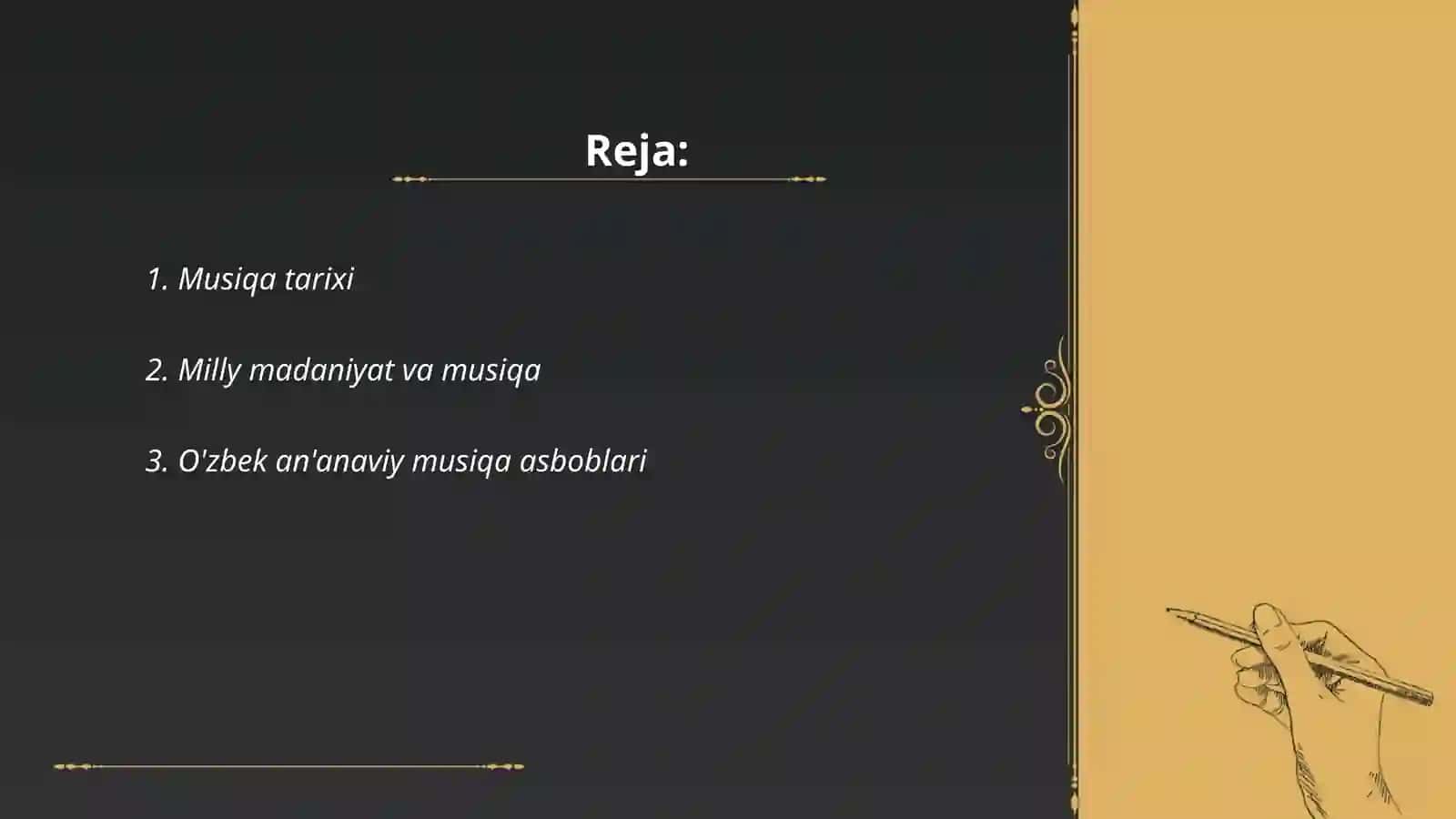 Qudratli toda va musiqa madaniyati 2