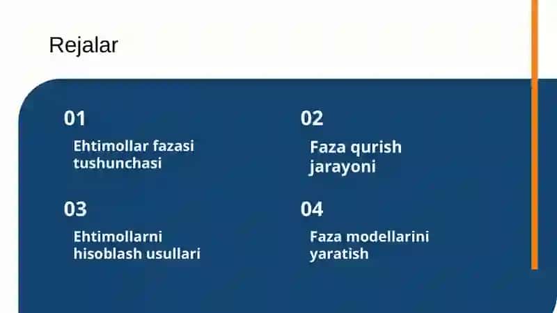 Ehtimollar fazasi 2